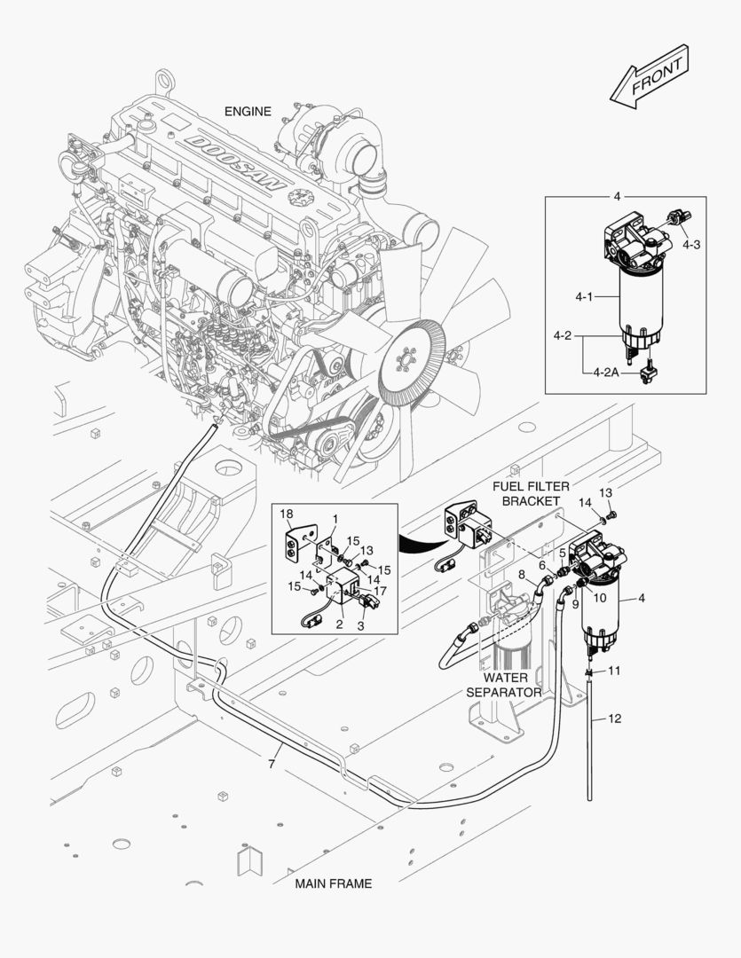 6200 FUEL FILTER - WITH BOWL & HEAD HEATER купить в СПб