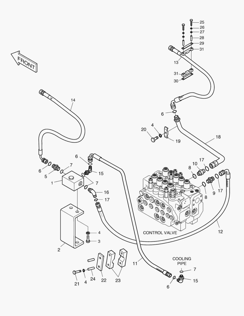 6360 MAIN PIPING-ONE & TWO WAY купить в СПб
