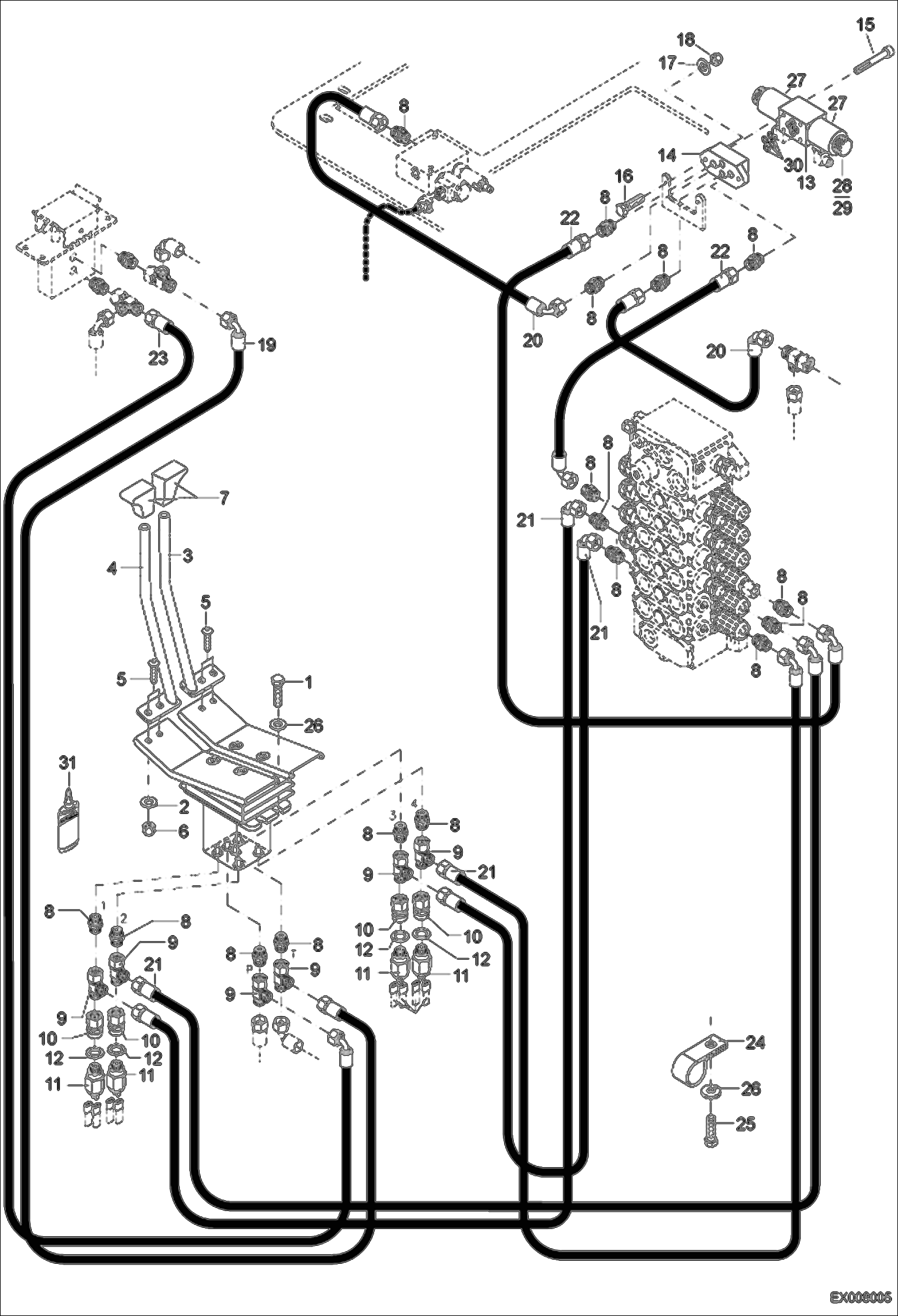 СЕРВОУПРАВЛЕНИЕ - ХОД, ДОПОЛНИТЕЛЬНОЕ ВЫПУСКНОЕ ОТВЕРСТИЕ