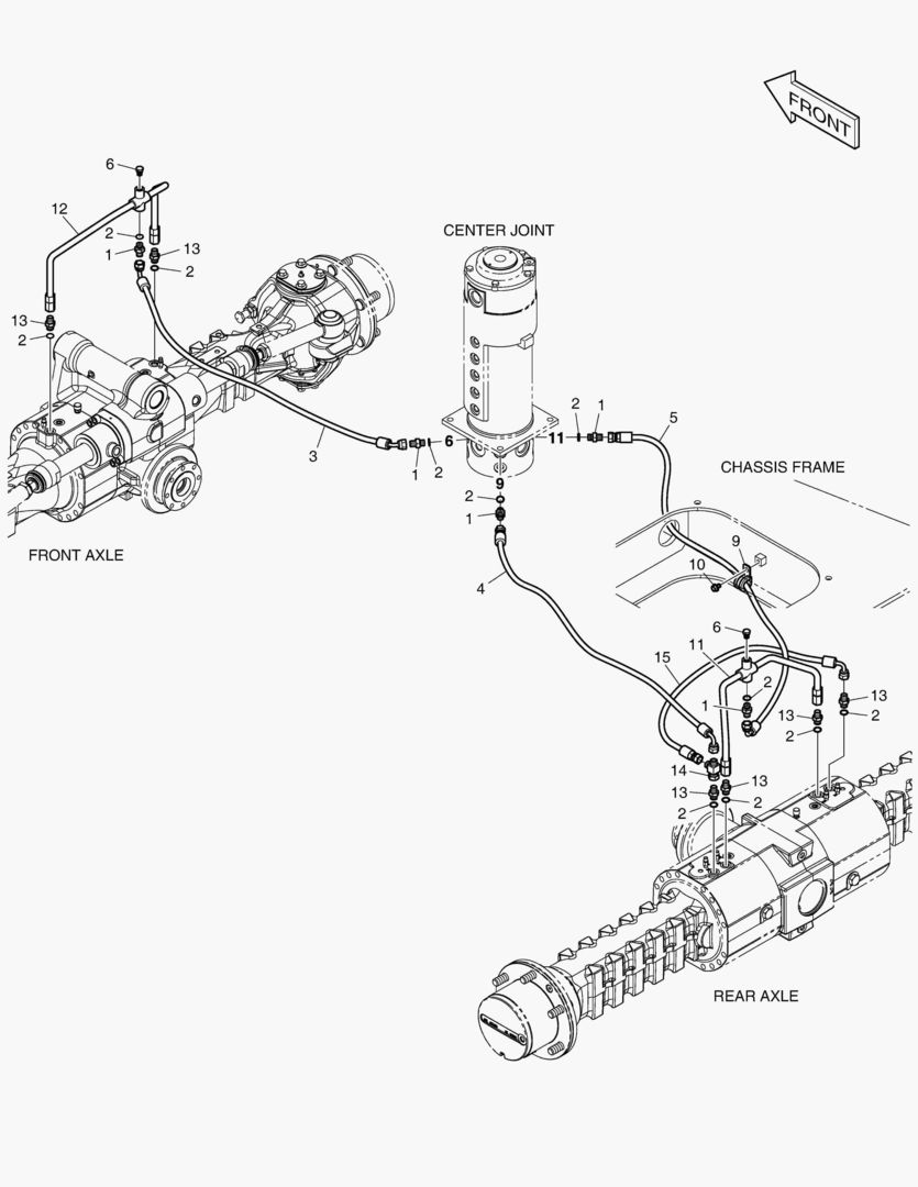 2191 BRAKE PIPING [7112~] купить в СПб