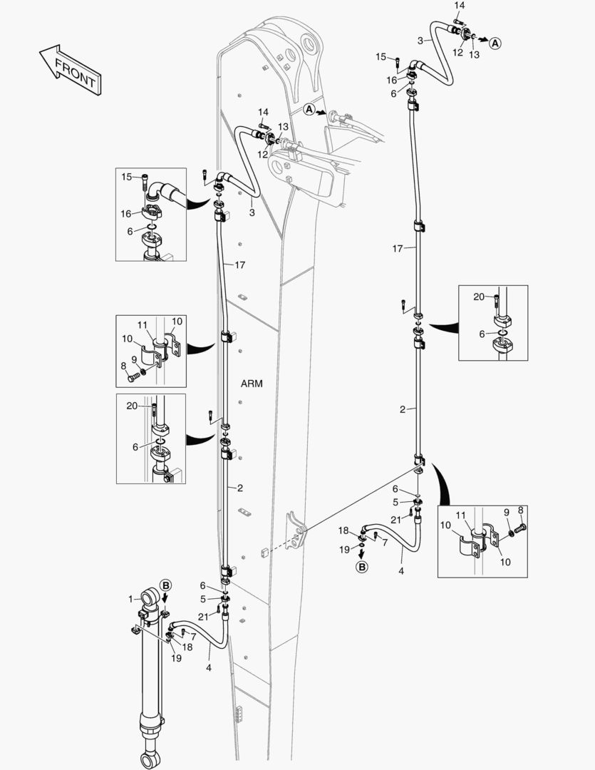 7020 ARM PIPING - ARM 8.0m купить в СПб