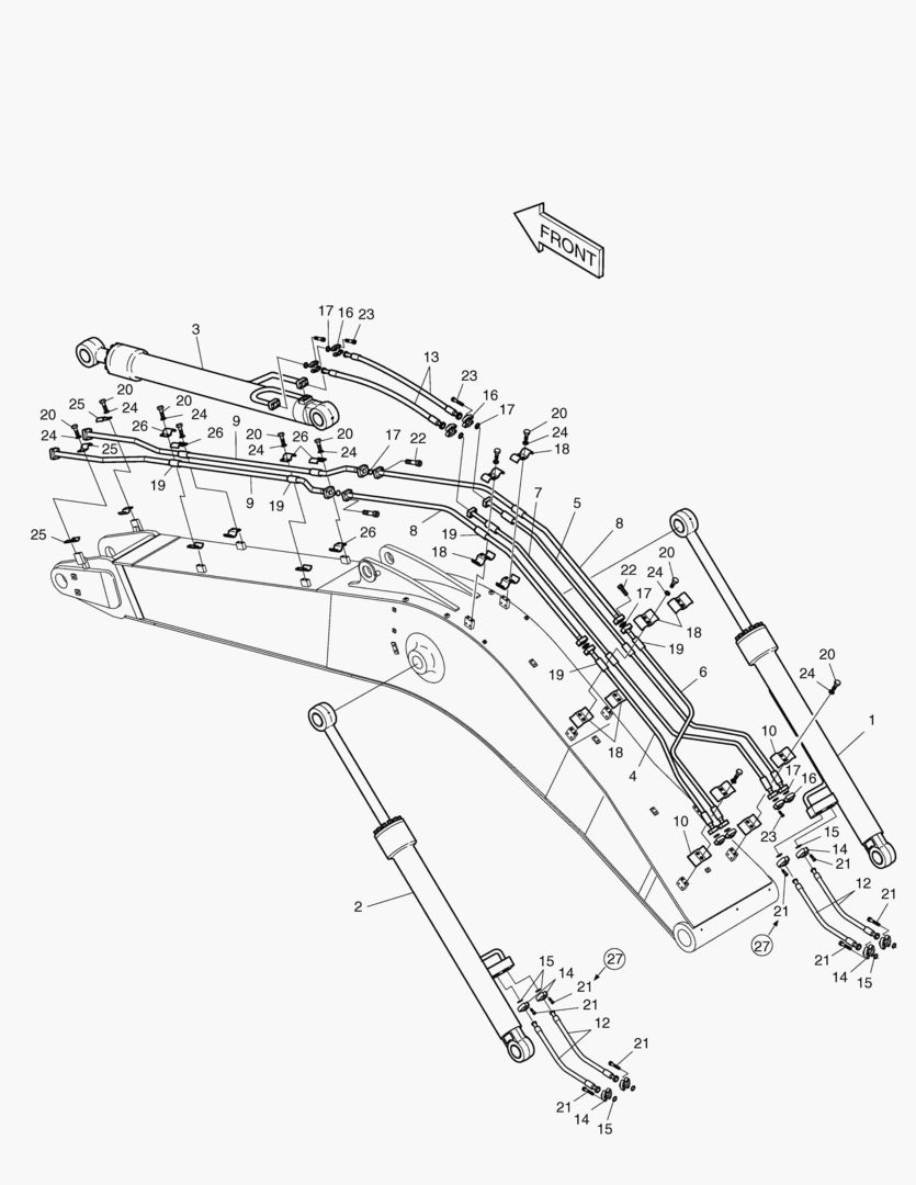 6511 BOOM PIPING-7.1m [1201~] купить в СПб