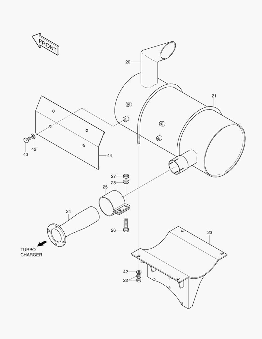 1130 MUFFLER купить в СПб