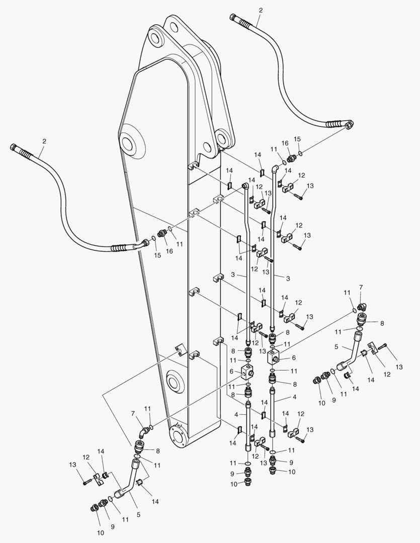 6620 ARM PIPING-3.2m-ROTATING & TILTING [1410~] купить в СПб