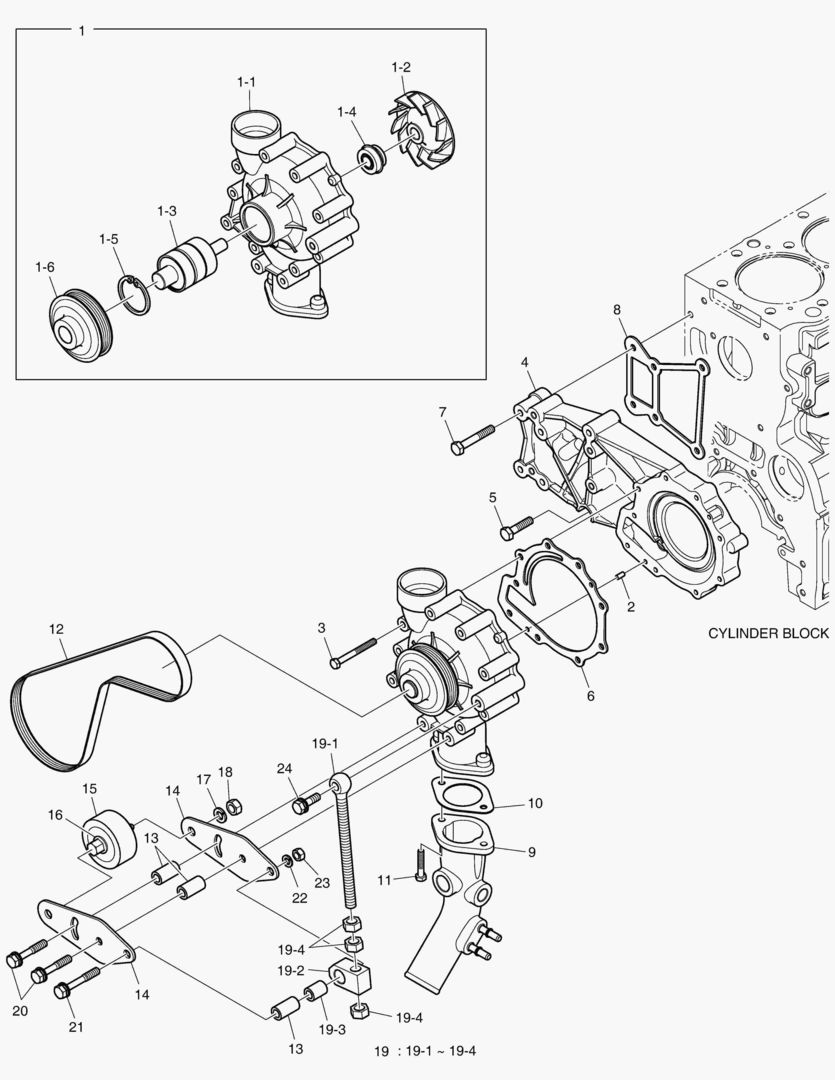 027 WATER PUMP