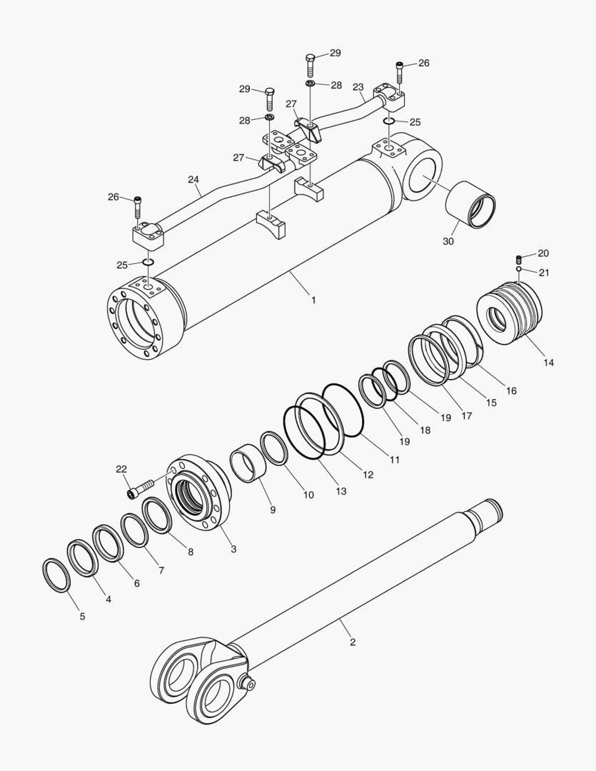 3741 LIFT CYLINDER-R.H купить в СПб