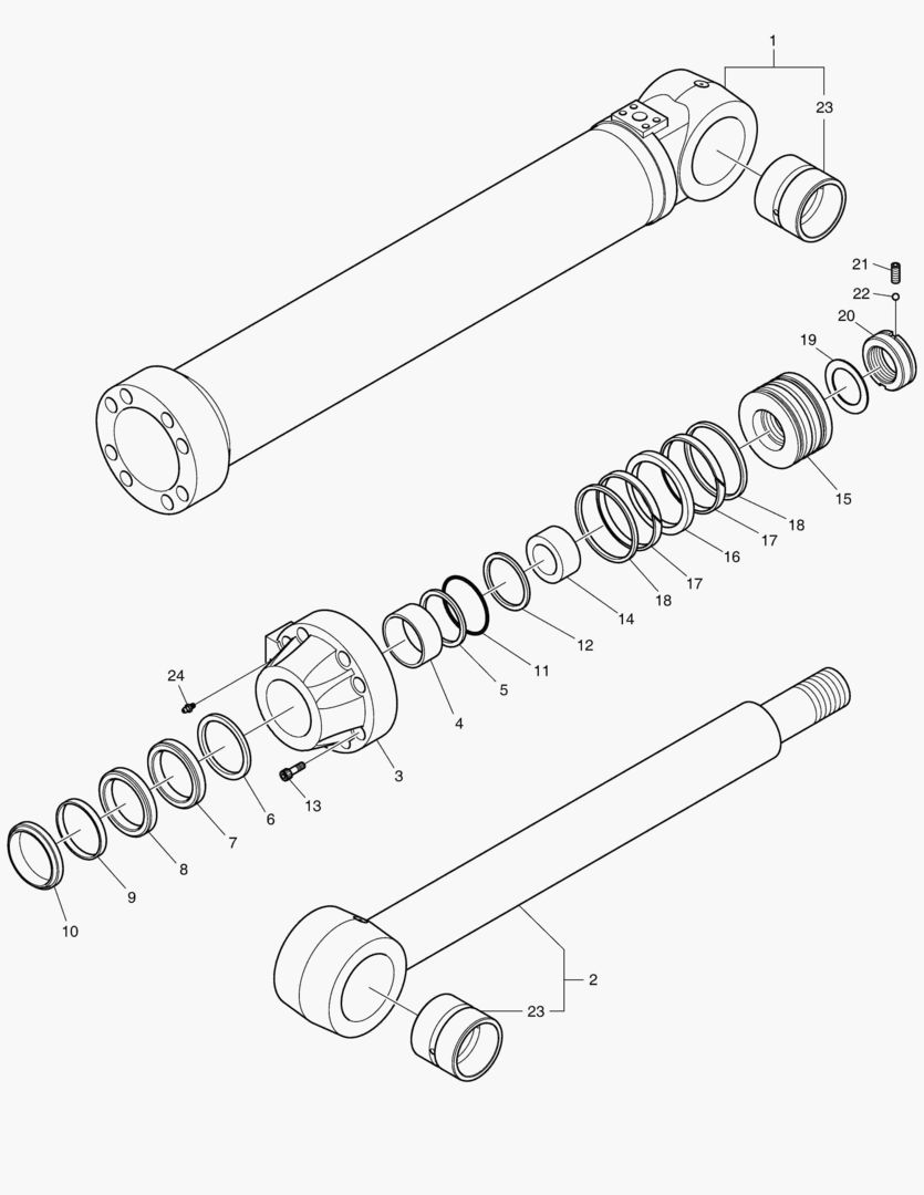 4280 BUCKET CYLINDER [5001~5050] купить в СПб