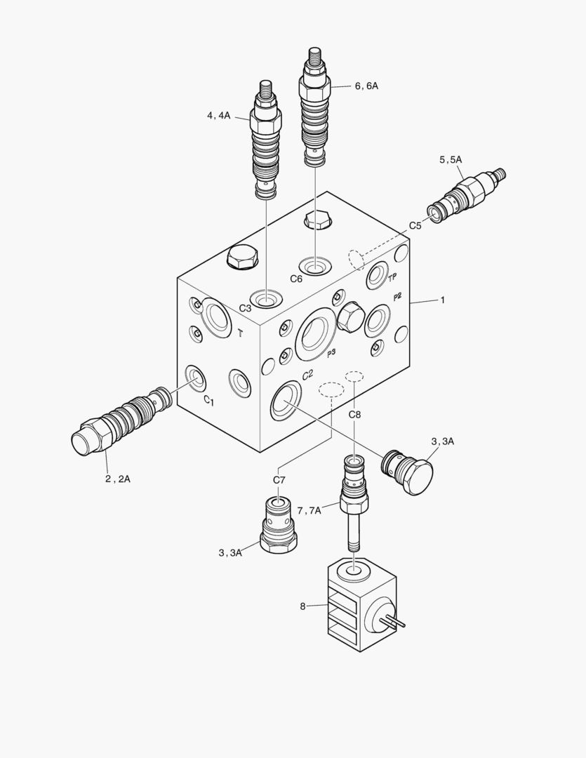 3530 BRAKE & PILOT SUPPLY VALVE купить в СПб