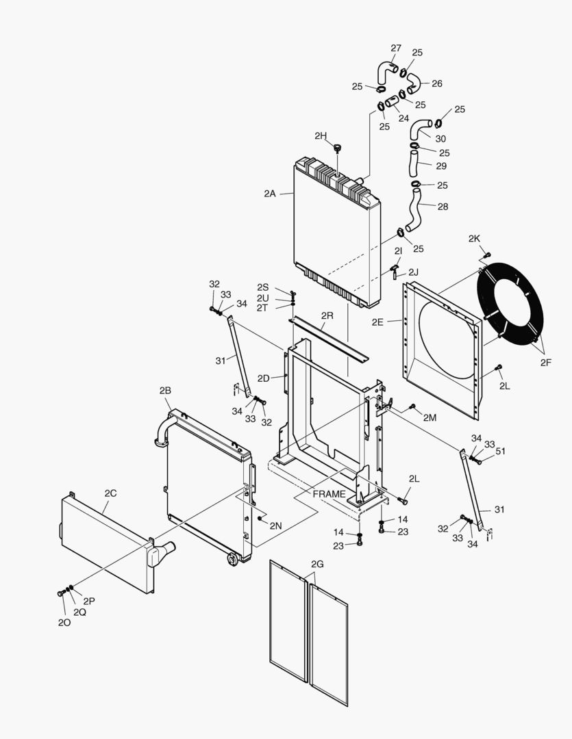 1120 RADIATOR [1001~2210] купить в СПб