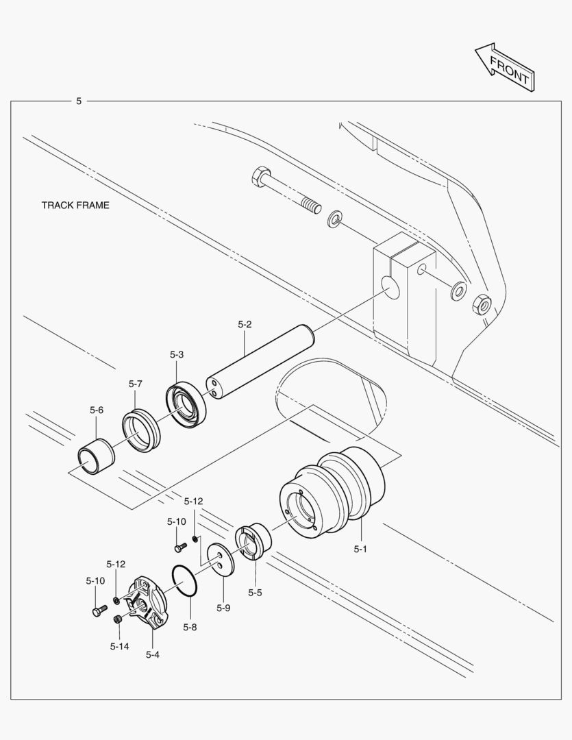 2132 UPPER ROLLER [1273~]