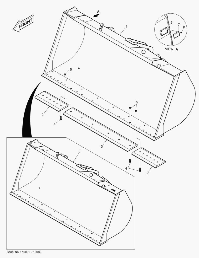 5180 BUCKET -2.0mВі CUTTING EDGE купить в СПб