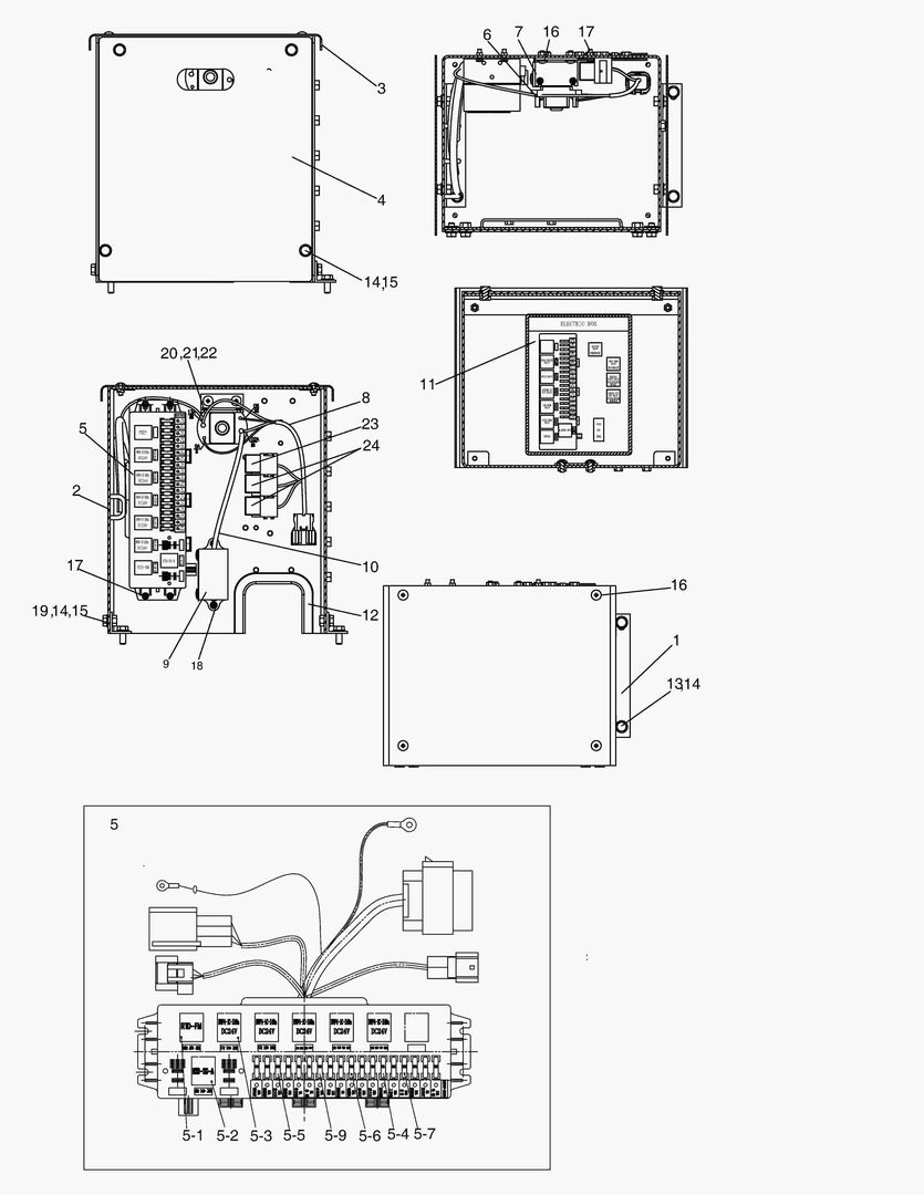 1442 ELECTRIC PARTS-ELECTIC BOX [10604~] купить в СПб