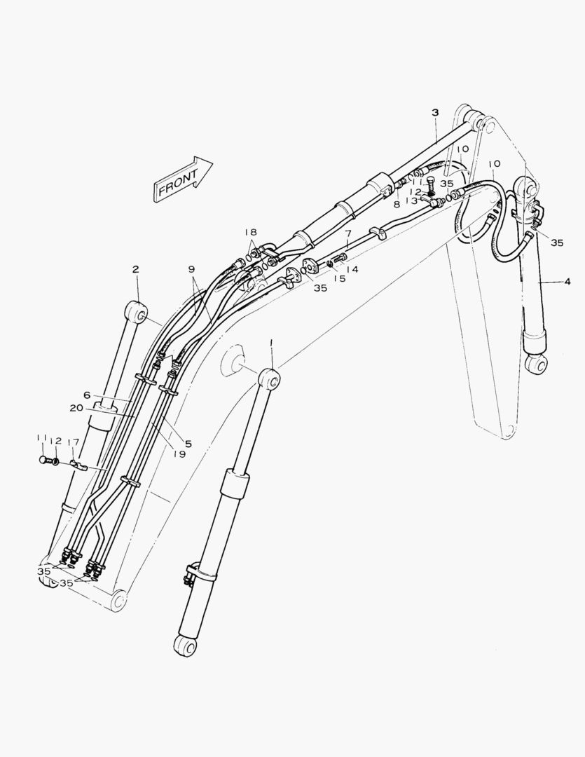 3130 FRONT PIPING