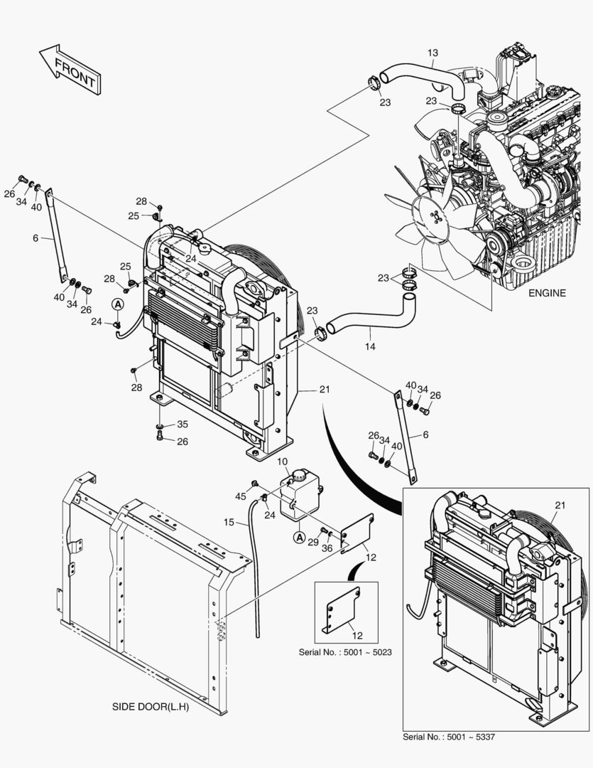 1130 RADIATOR & RESERVE TANK купить в СПб