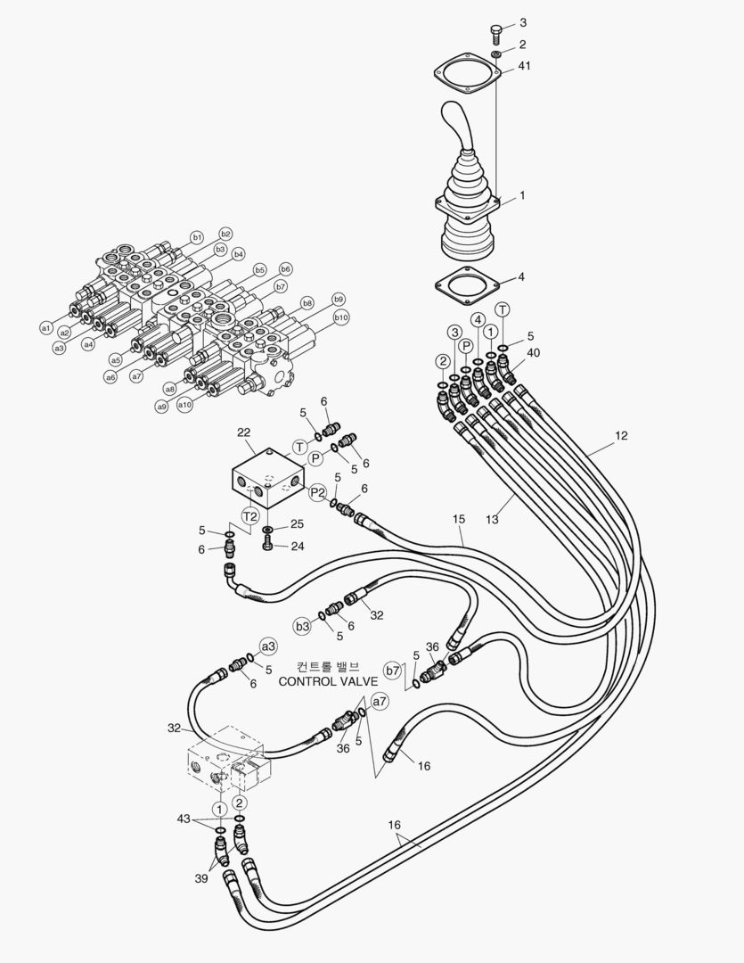 5440 PILOT PIPING(1) - BOOM SWING
