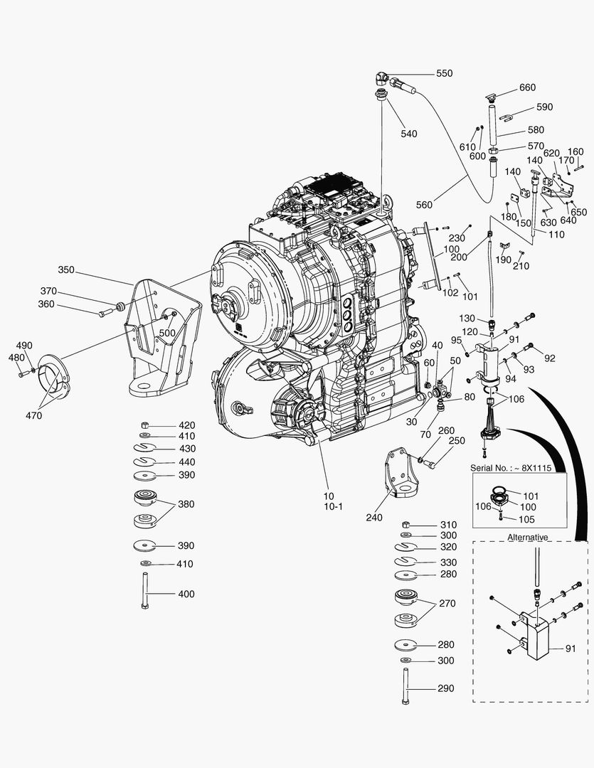 G070-10 TRANSMISSION - MOUNTING купить в СПб