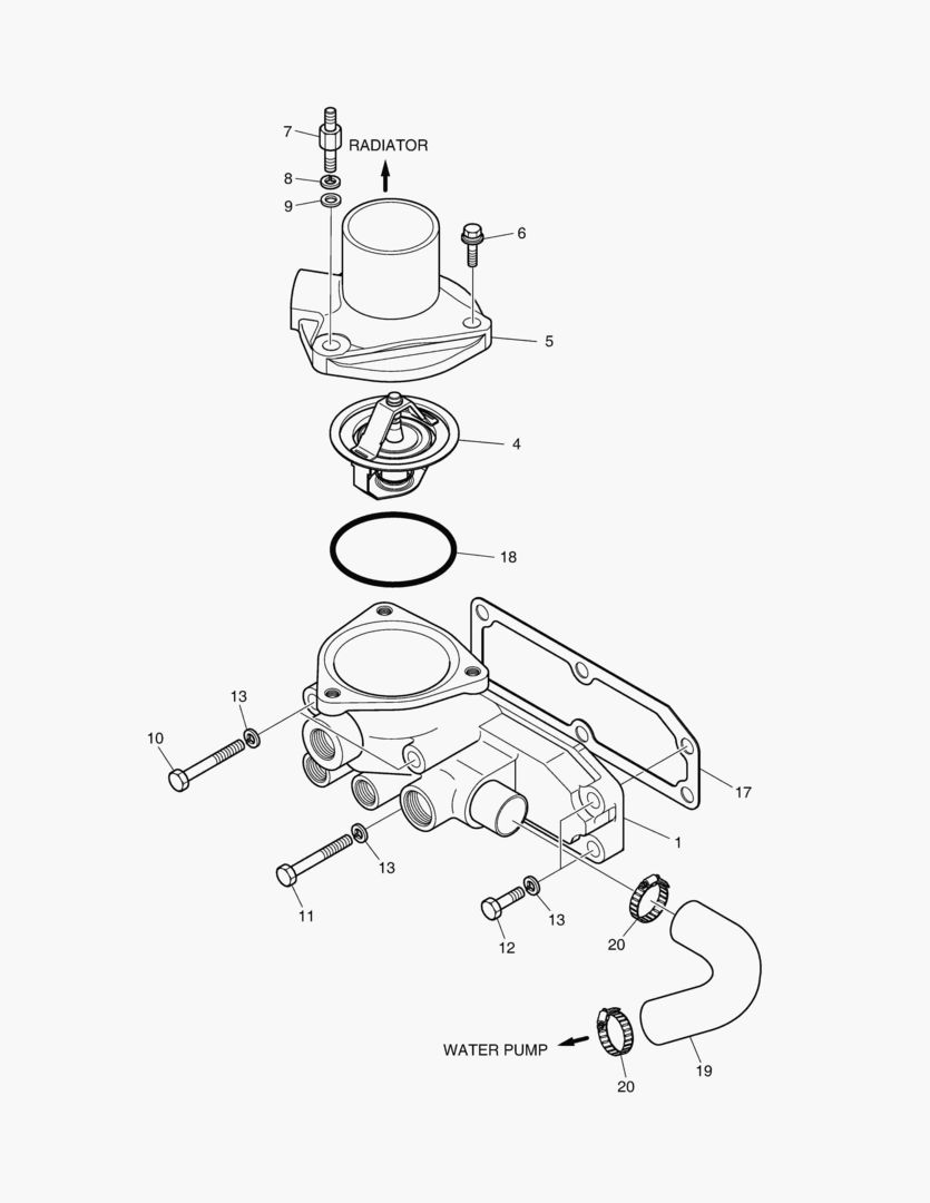 012 THERMOSTAT купить в СПб