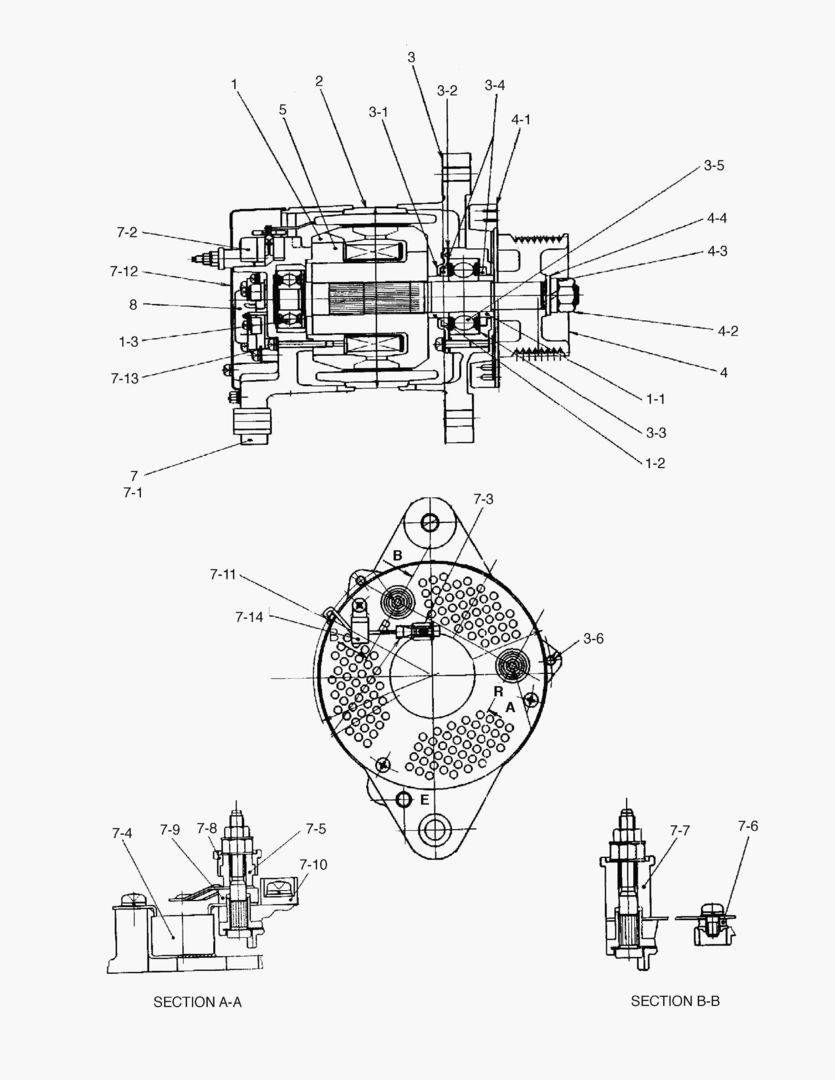 1515 ALTERNATOR [1001~1018]