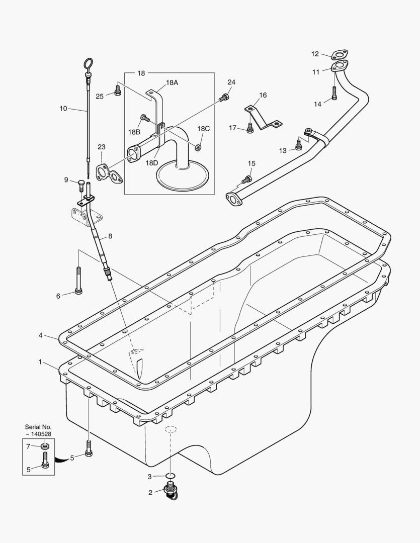 210 OIL PAN