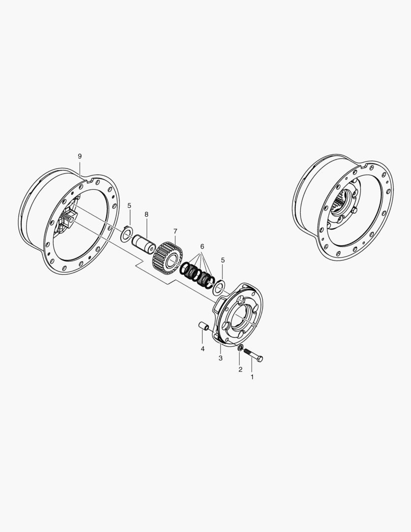 G092-80 PLANETARY GEAR DRIVE ASS Y
