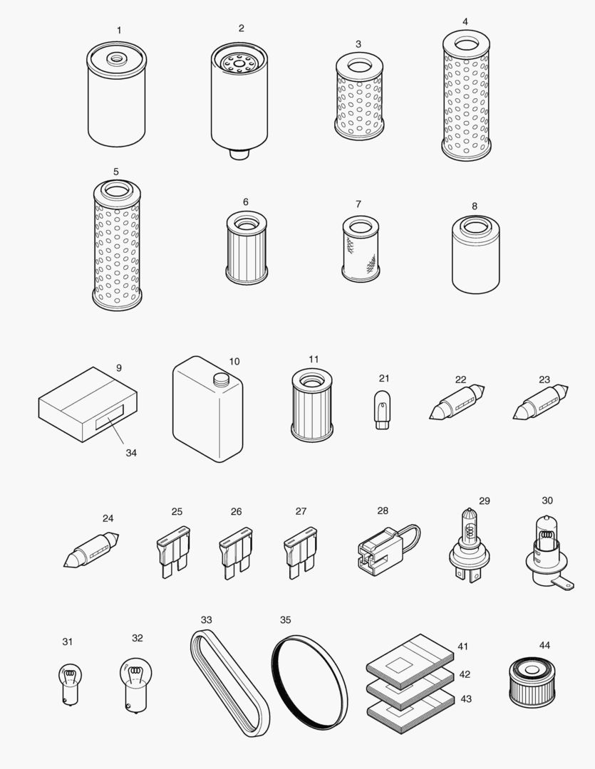 4110 SPARE PARTS