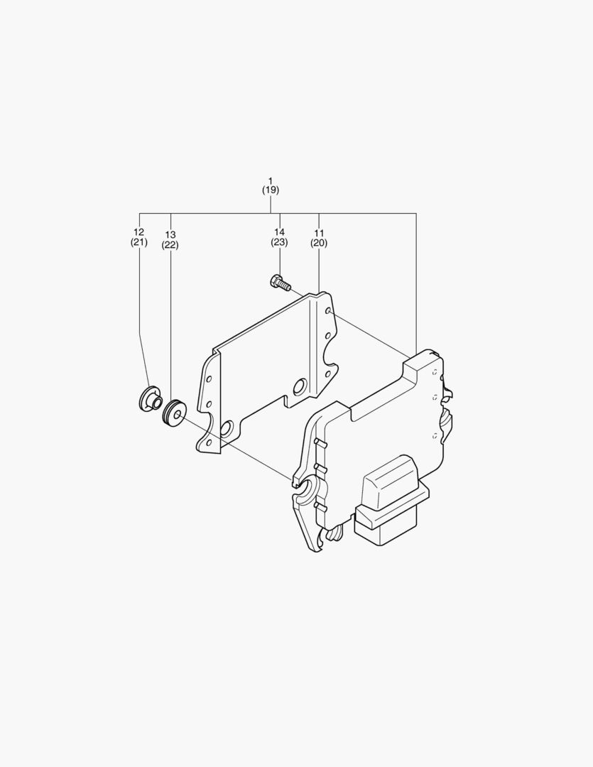 017 ELECTRONIC CONTROL UNIT(ECU) купить в СПб