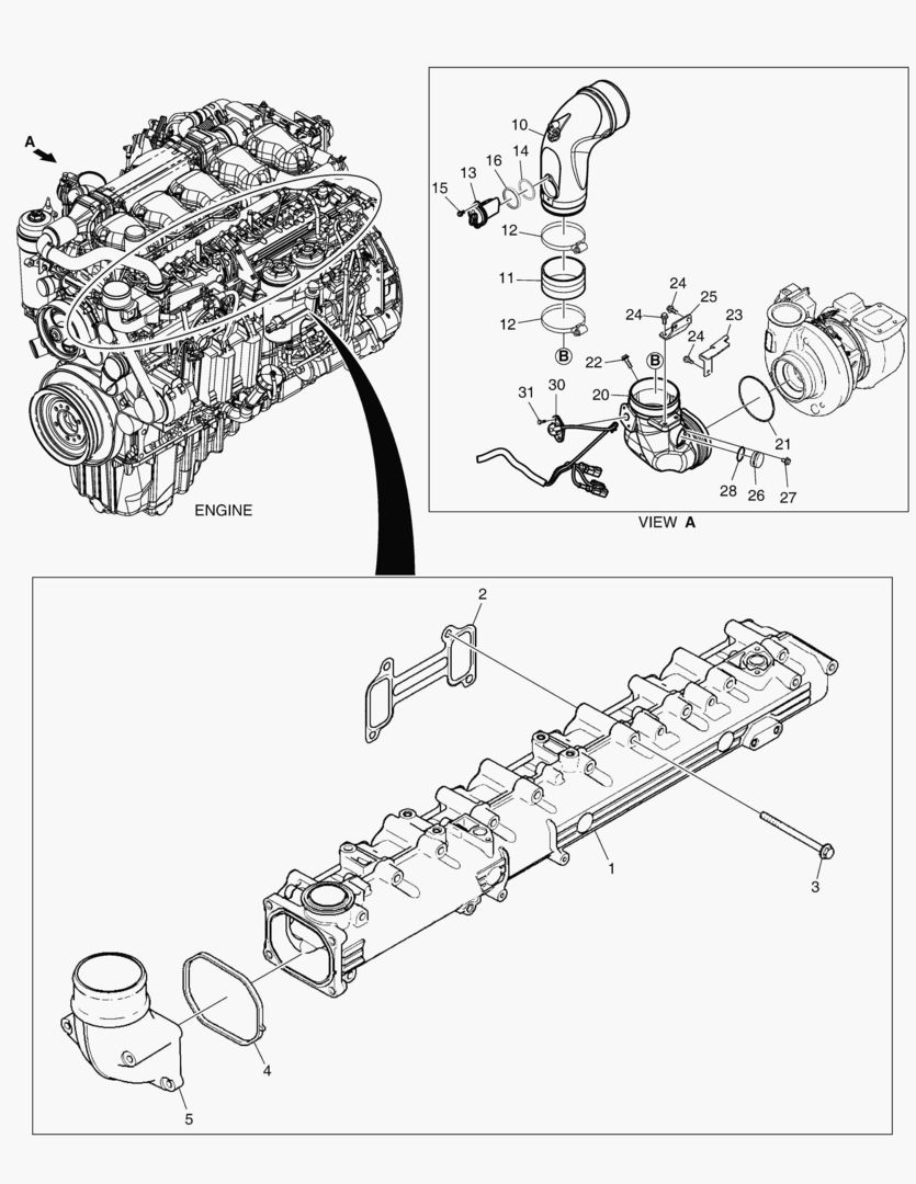 029 INTAKE MANIFOLD купить в СПб