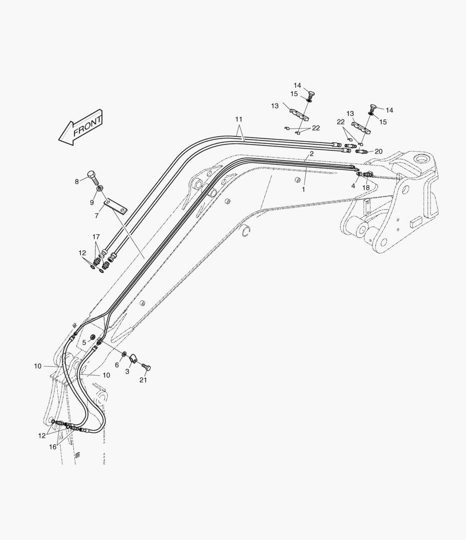 3120 FRONT PIPING купить в СПб