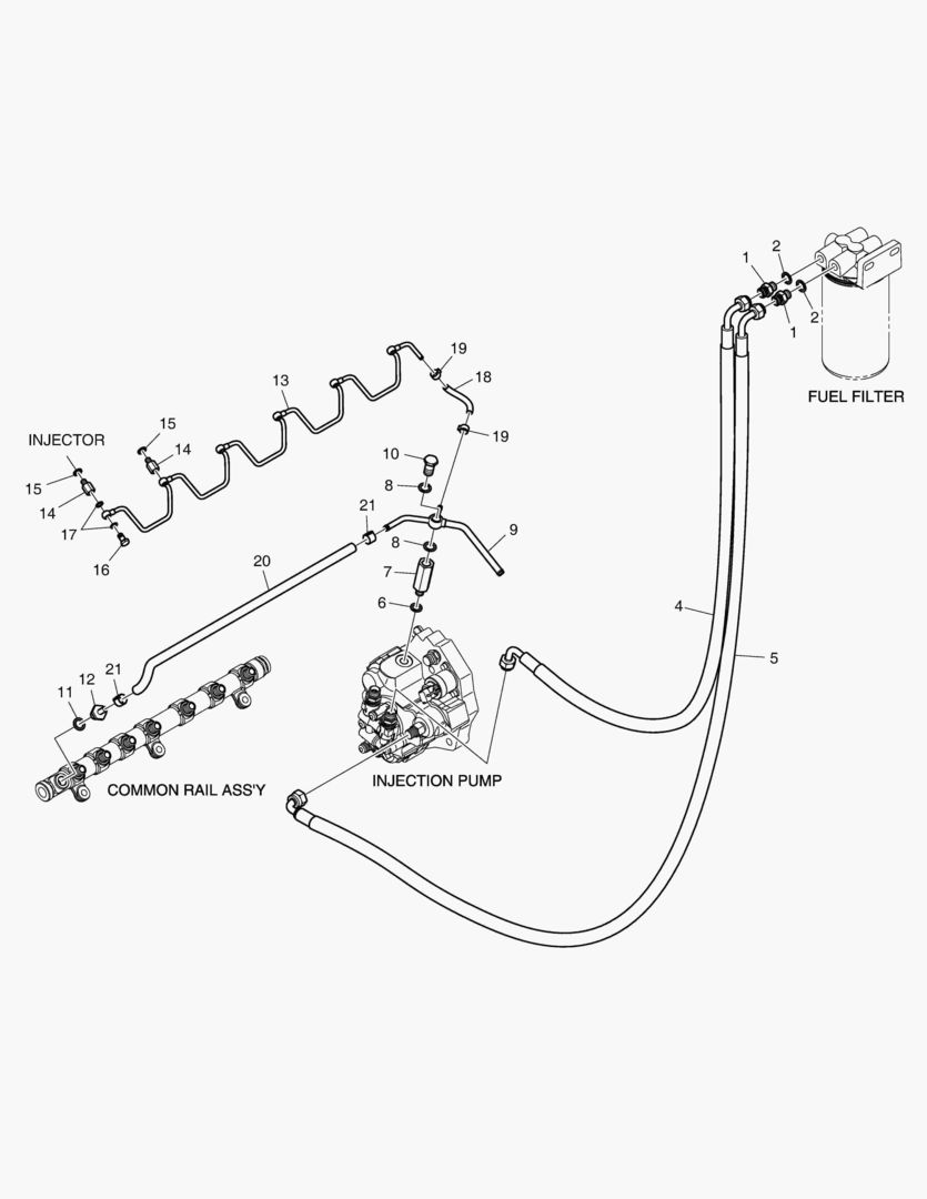 038 FUEL PIPE