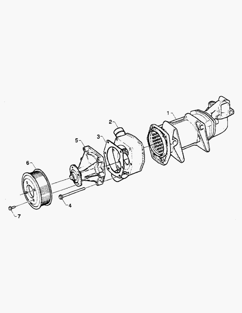 G010-57 COOLANT PUMP; MOUNTING купить в СПб