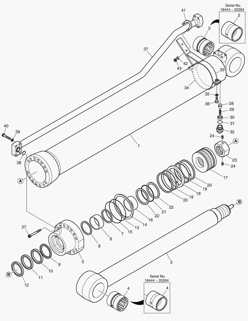 4271 ARM CYLINDER [18444~] купить в СПб