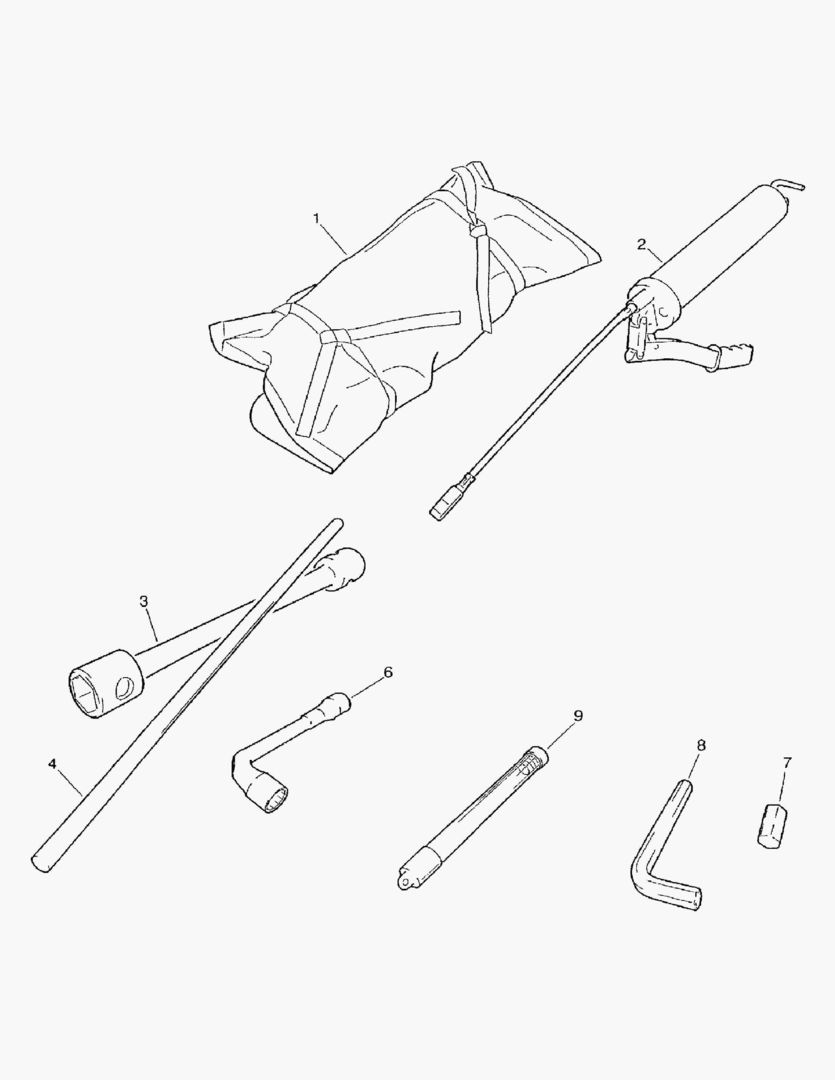G079-1 STANDARD EQUIP. SET OF TOOLS купить в СПб
