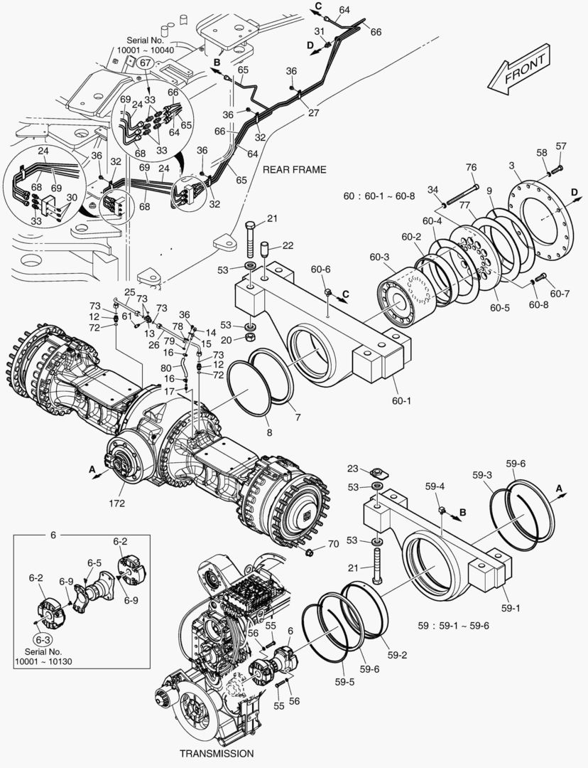 1180 AXLE & DRIVE SHAFT (2) купить в СПб