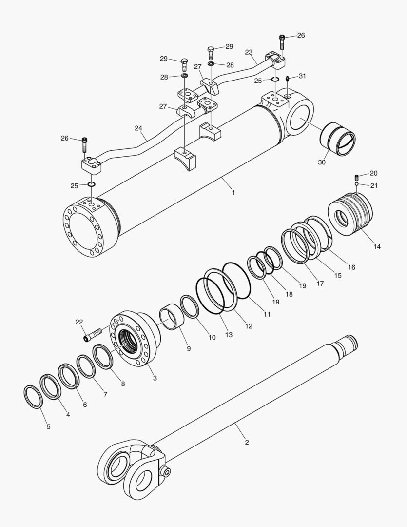 3551 LIFT CYLINDER [10082~] купить в СПб