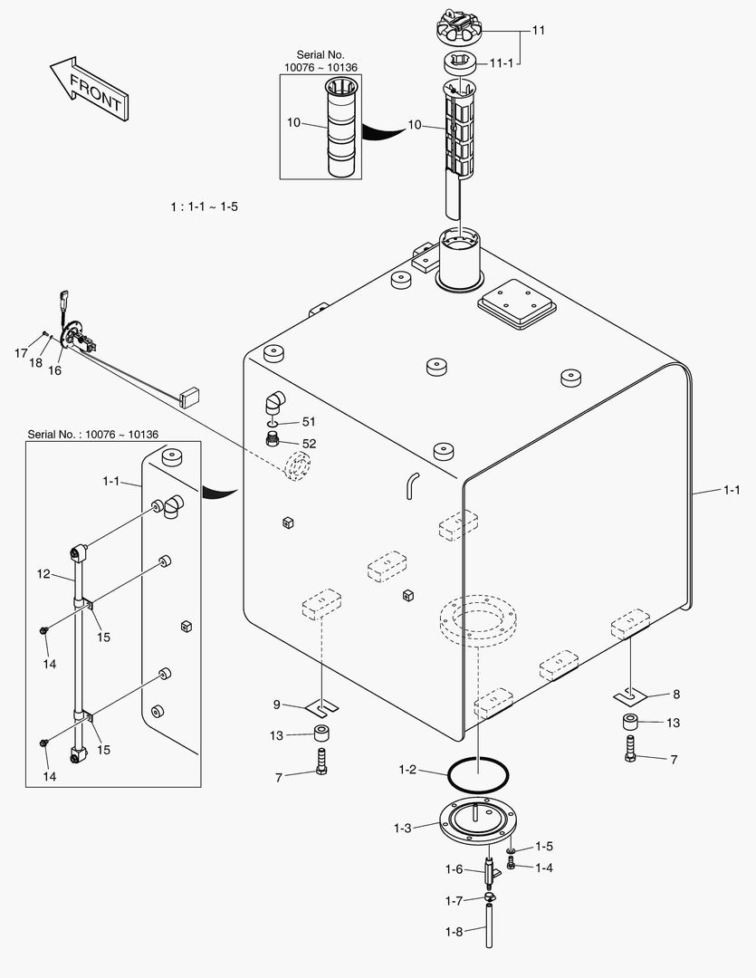 1201 FUEL TANK [7675~] купить в СПб