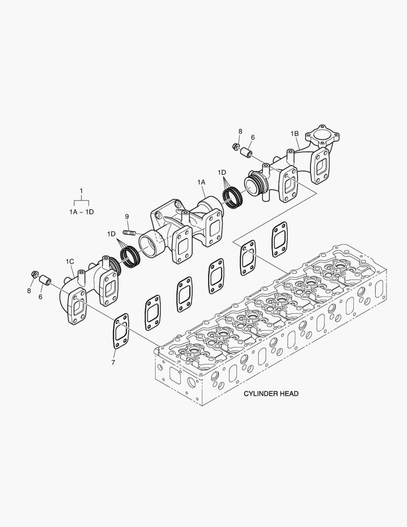 029 EXHAUST MANIFOLD купить в СПб