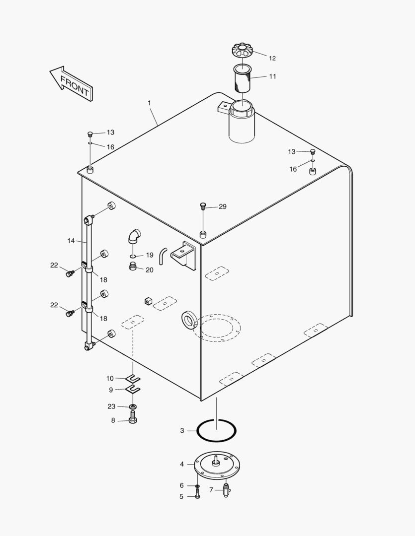 1190 FUEL TANK
