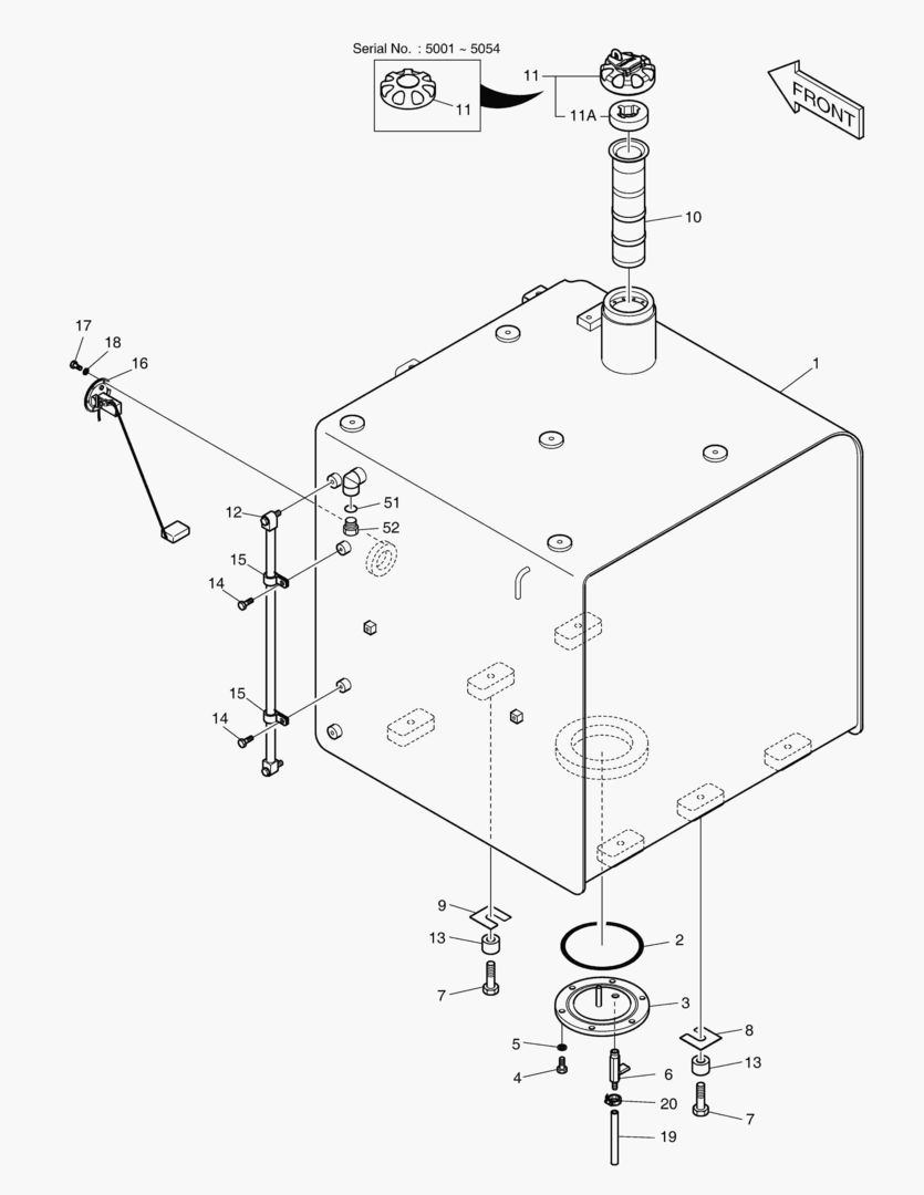 1190 FUEL TANK купить в СПб