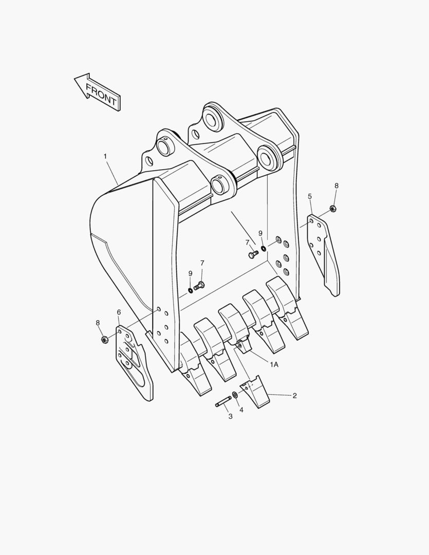 3120 BUCKET-1.1mВі купить в СПб