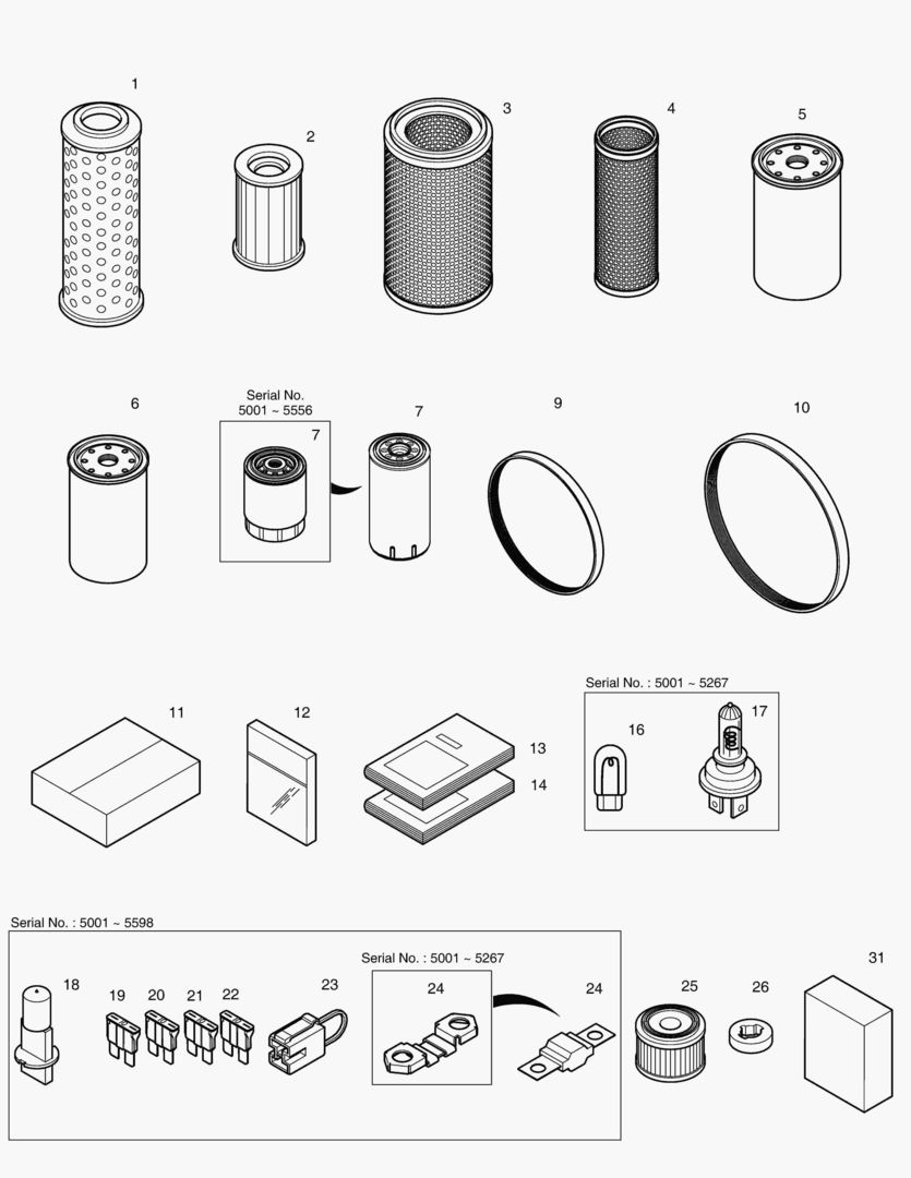 5110 SPARE PARTS купить в СПб