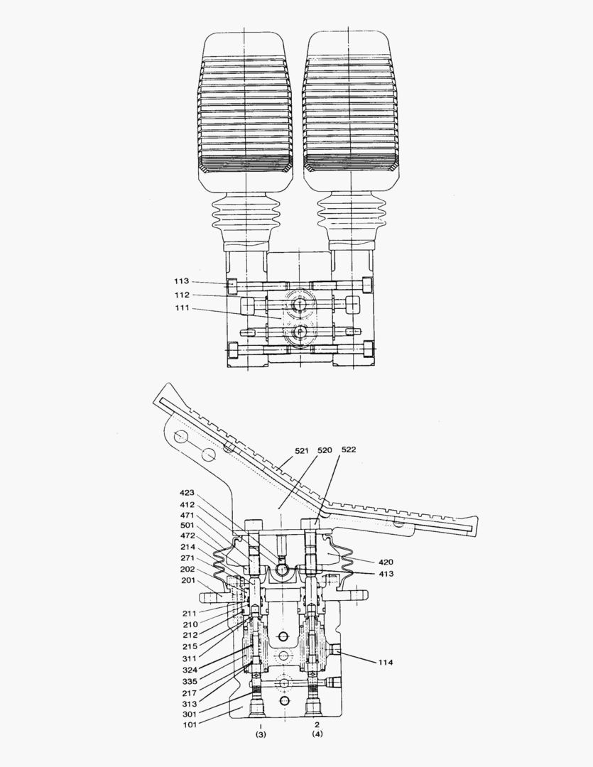 6521 REMOTE CONTROL VALVE(2-1) [119~] купить в СПб