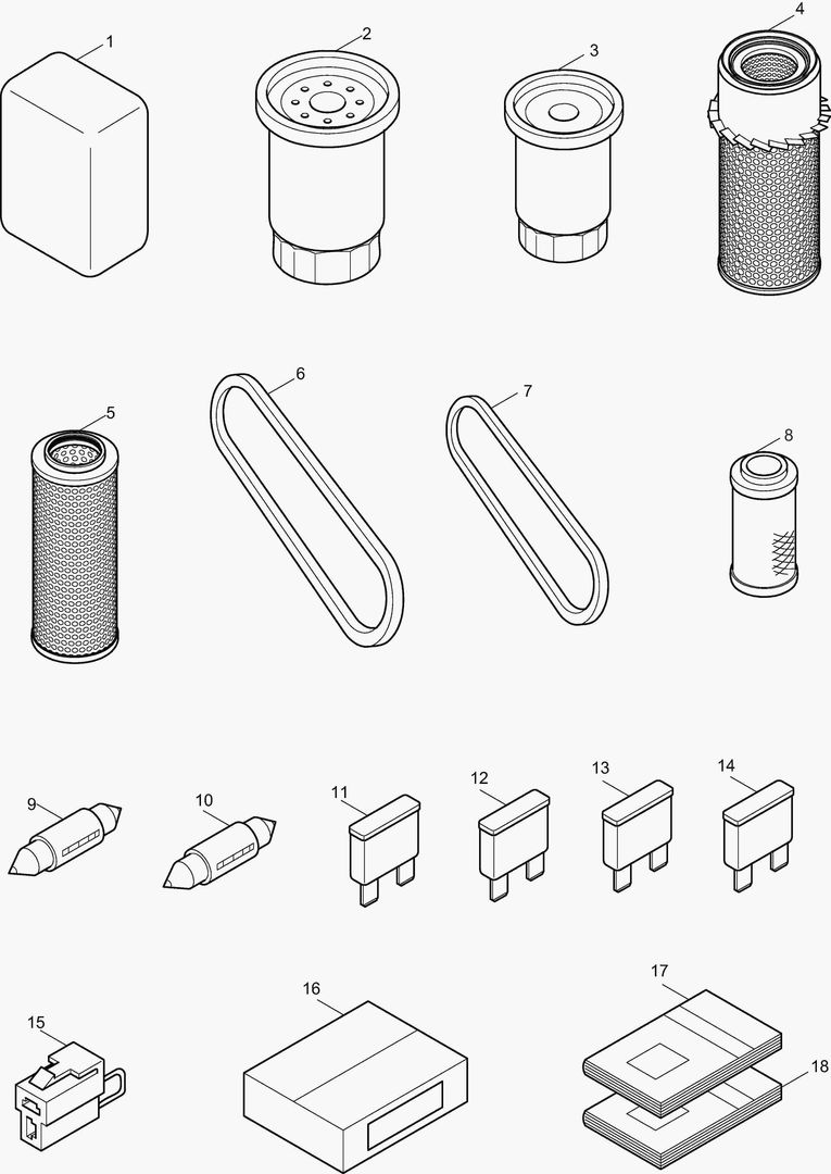 5110 SPARE PARTS