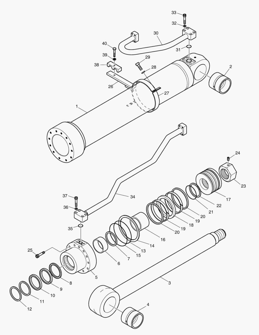 4260 BOOM CYLINDER - R.H [5001~5800]