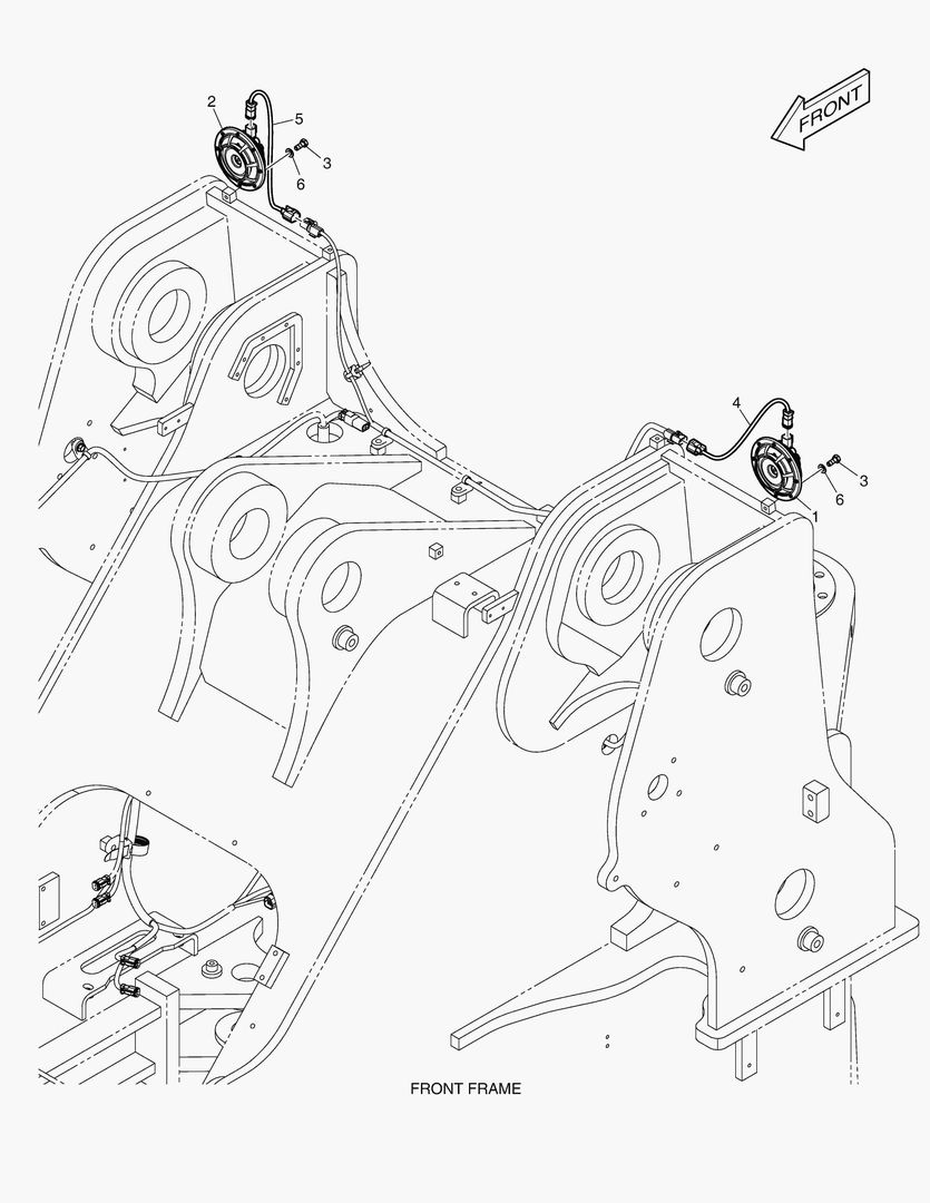 5590 ELECTRIC PARTS - FRONT(EUROPE) купить в СПб
