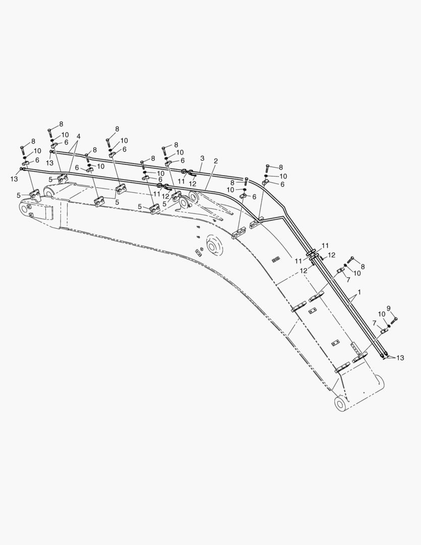 6680 BOOM PIPING-ROTATION & TILTING [1279~]