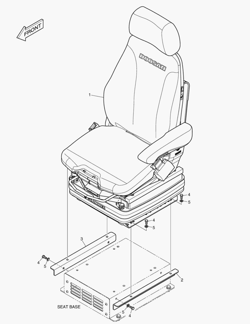 1480 SEAT ASS`Y - AIR SUSPENSION купить в СПб