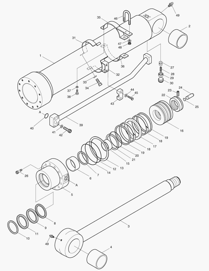 4231 ARM CYLINDER [1010~] купить в СПб
