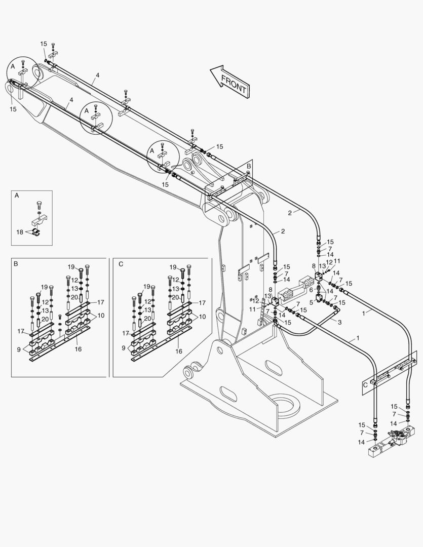 7010 FRONT PIPING-ONE & TWO WAY(ARTI.BOOM) купить в СПб