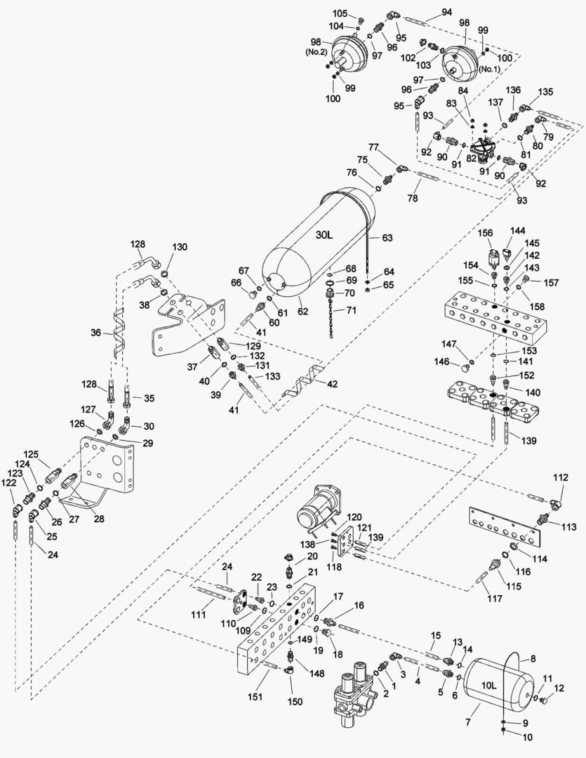 G043-1 BRAKE SYSTEM 2 купить в СПб