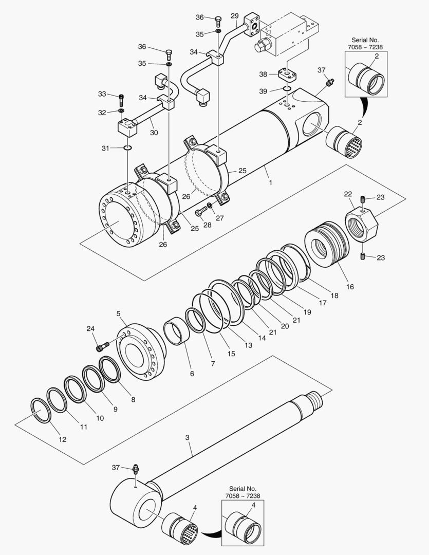 4406 ARTI. BOOM CYLINDER - LOCK VALVE [7058~] купить в СПб